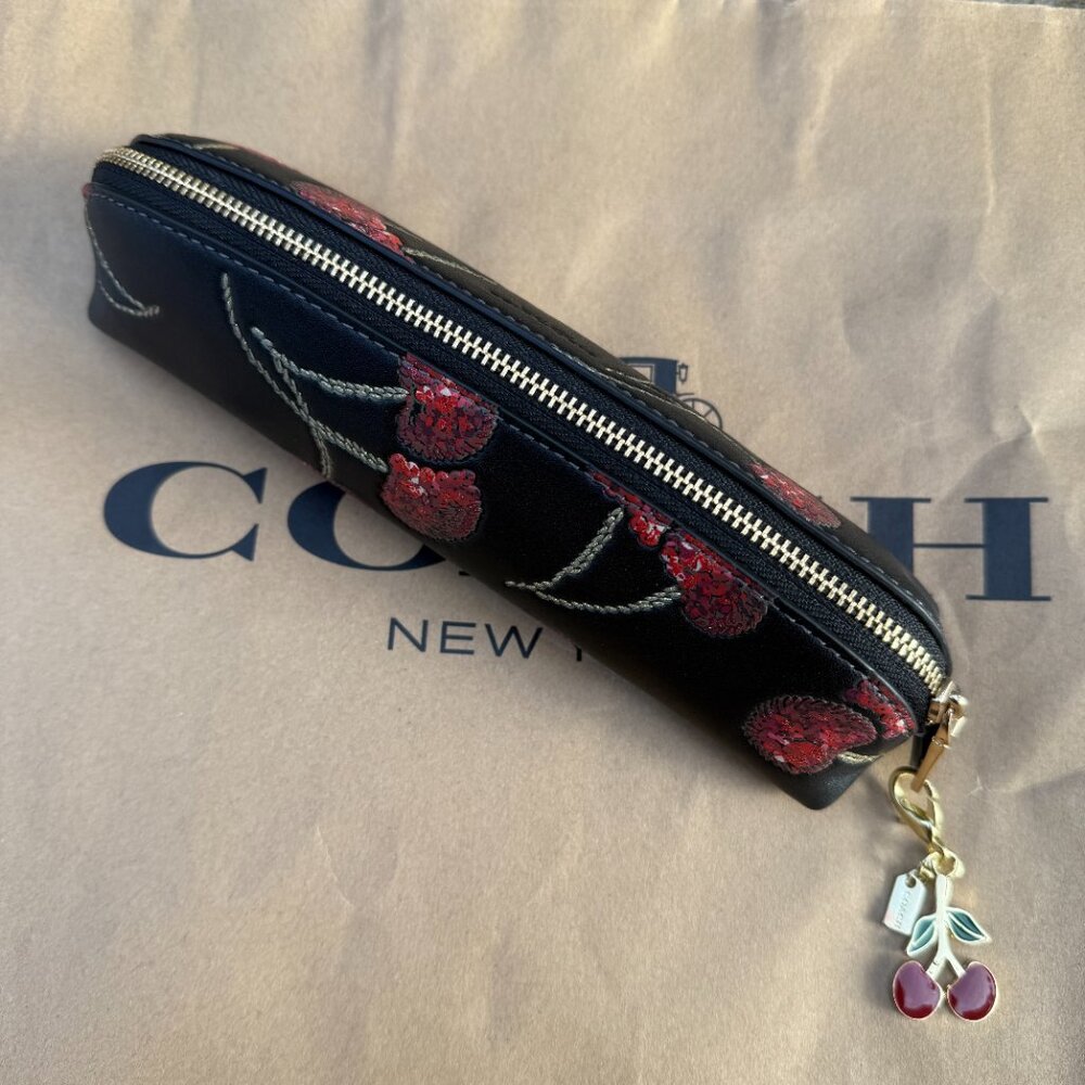 Coach Cherry Print Notebooks cdb79 + Coach Cherry Print Pencil Case cdc00 - Picture 4 of 5
